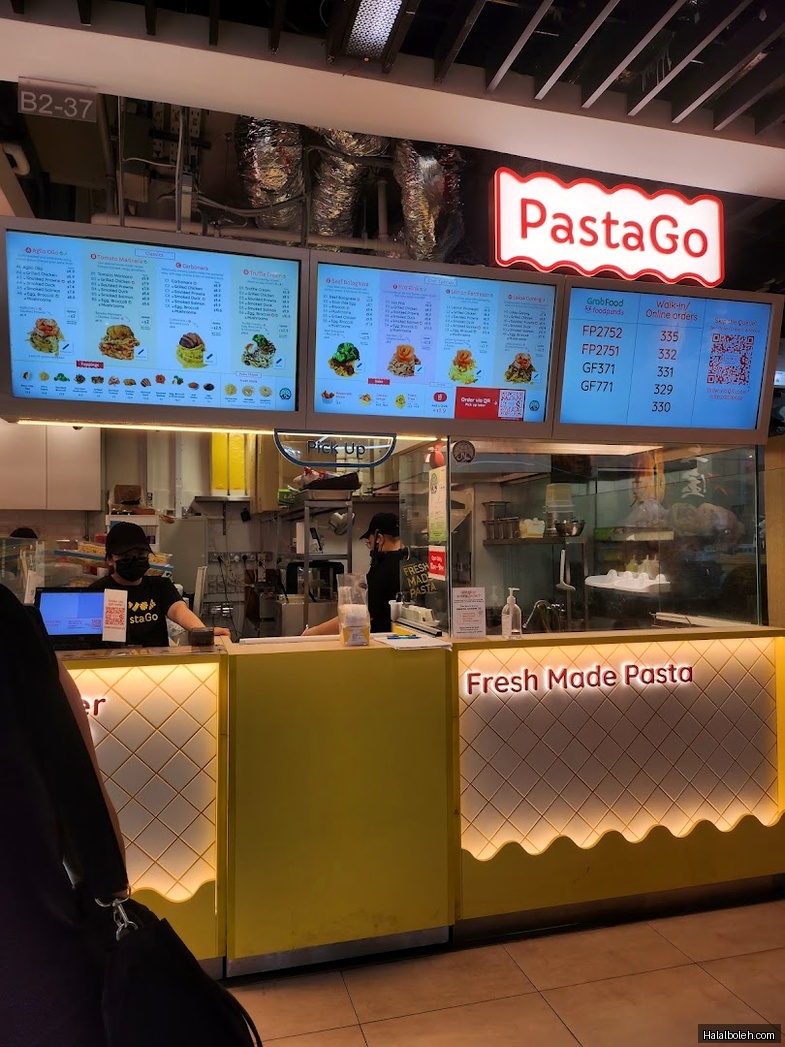 PastaGo - menu