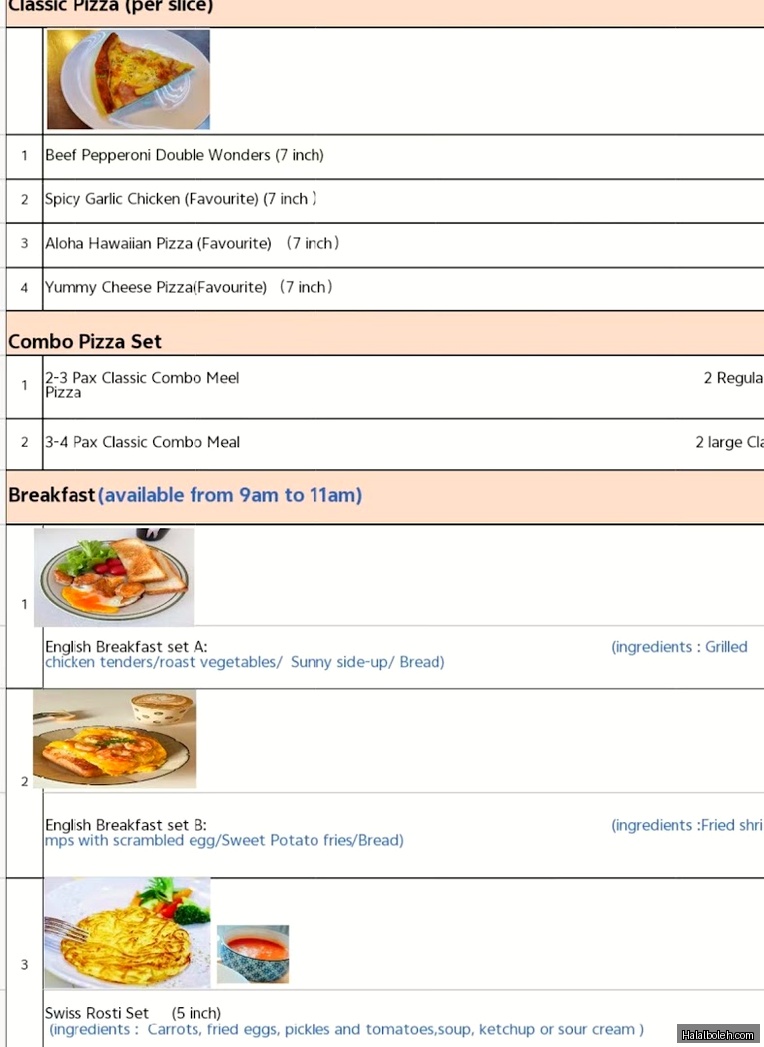 Baked Rice Pizza @Munch at Ngee Ann Polytechnic (NP) - General