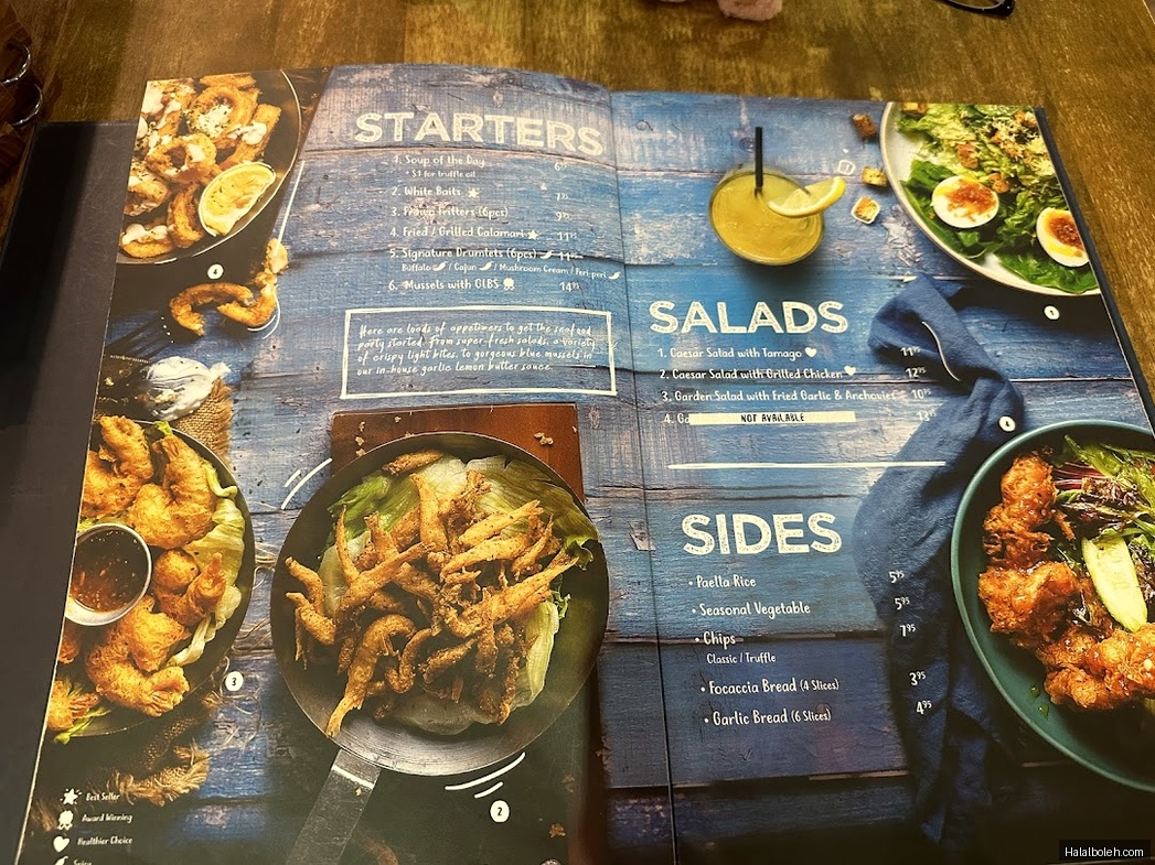 Fish & Co - menu