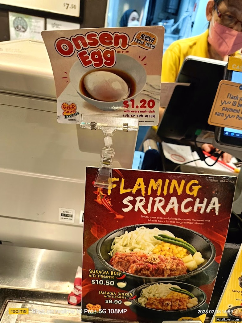 Pepper Lunch Express - menu