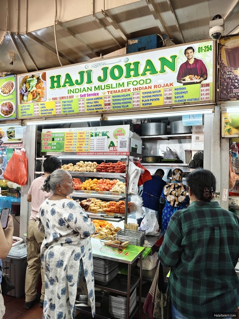 Haji Johan Indian Muslim Food (Temasek Indian Rojak) at Tekka Centre - General