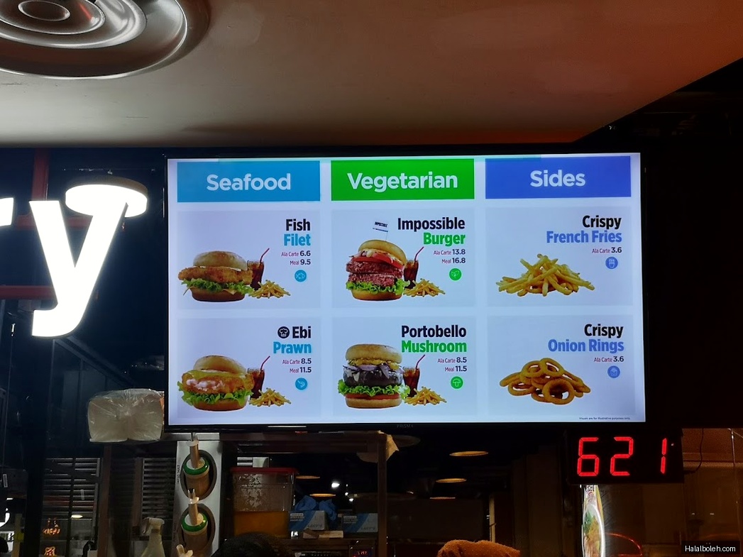 Ordinary Burgers - menu