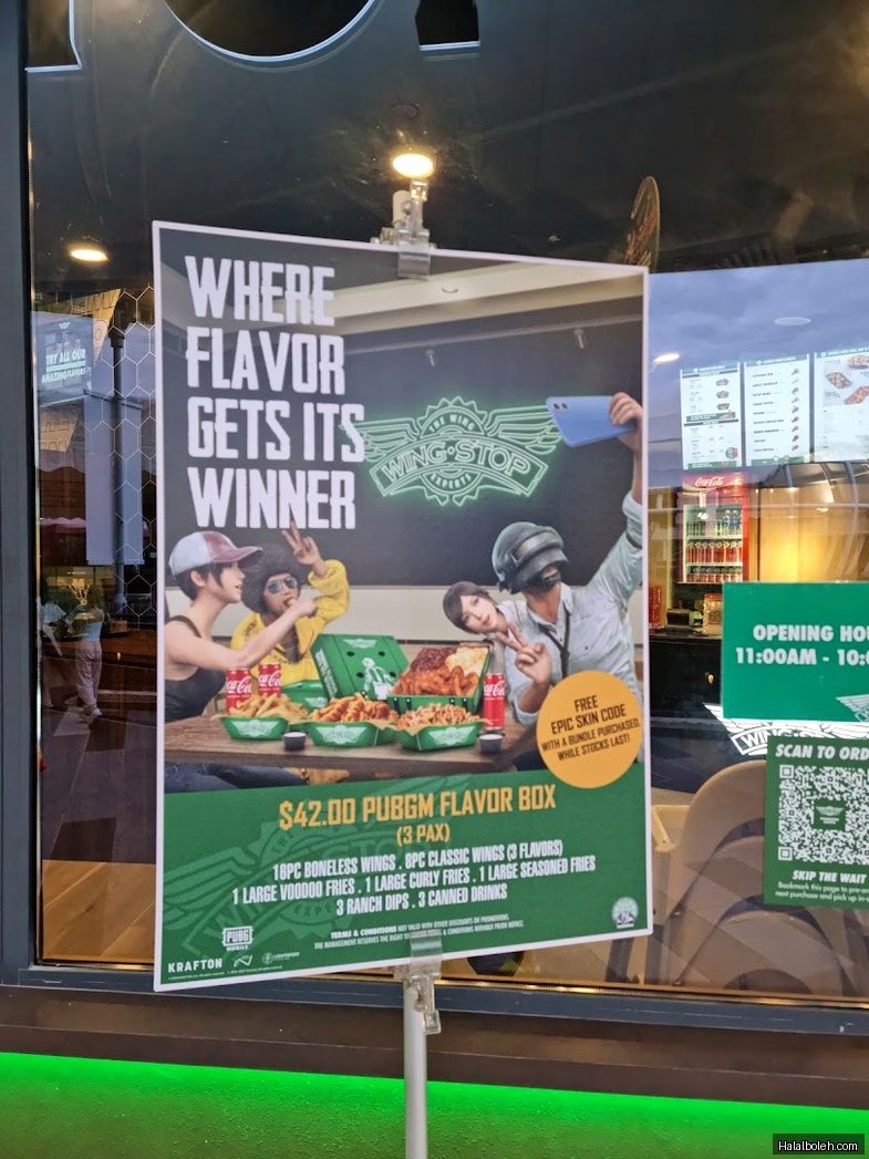 Wingstop - menu