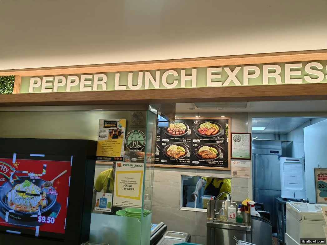 Pepper Lunch Express - menu