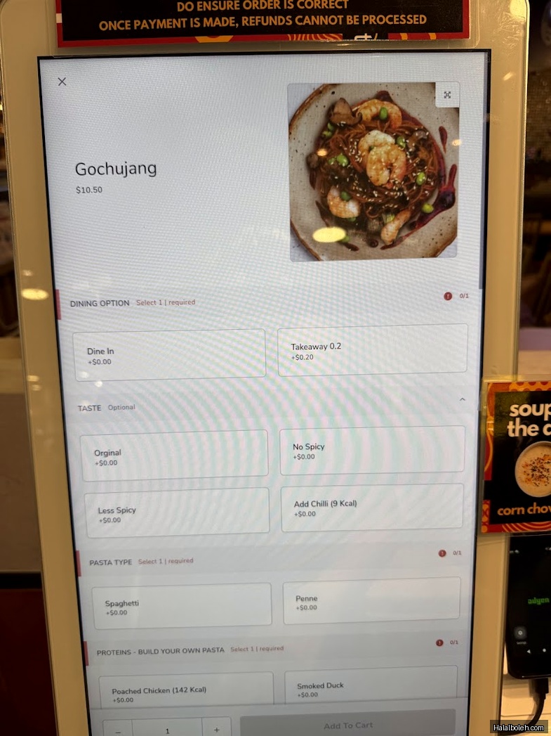 Twyst at Century Square - Menu
