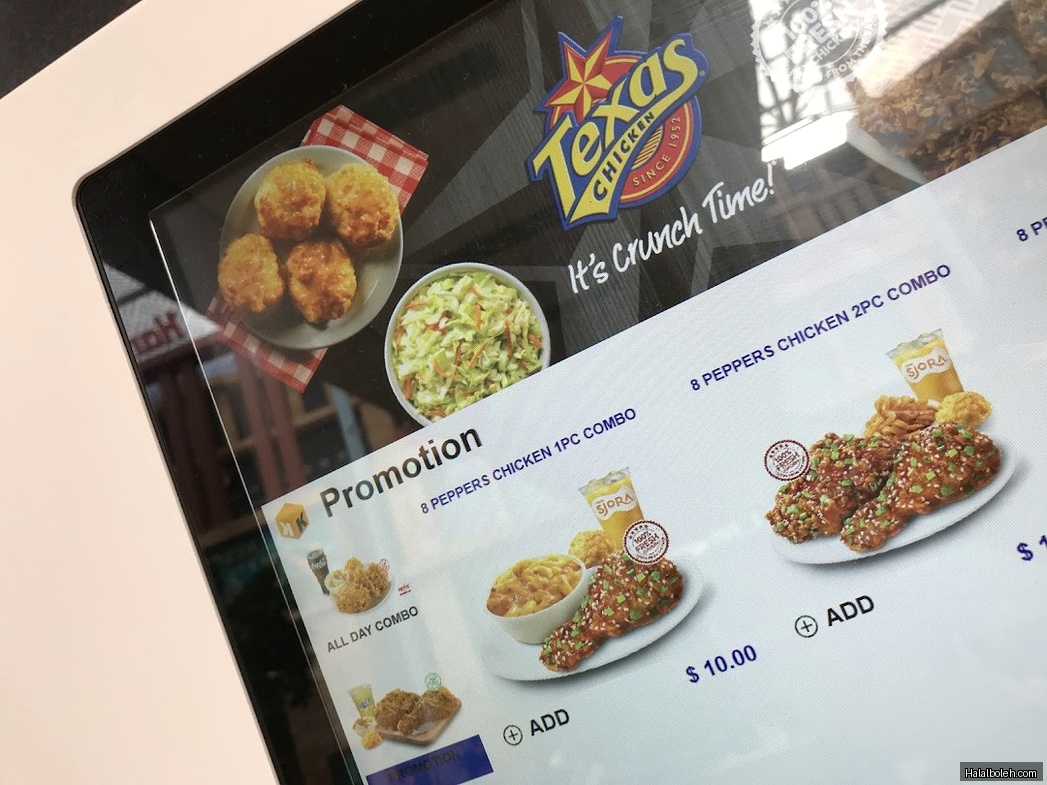 Texas Chicken - menu