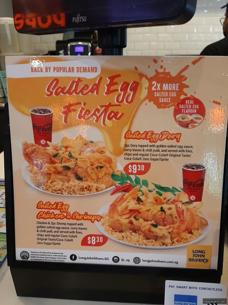 Long John Silver's - menu