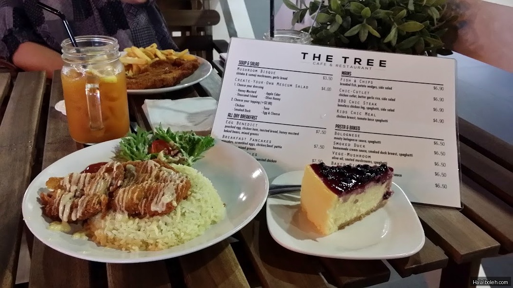 The Tree Cafe - menu