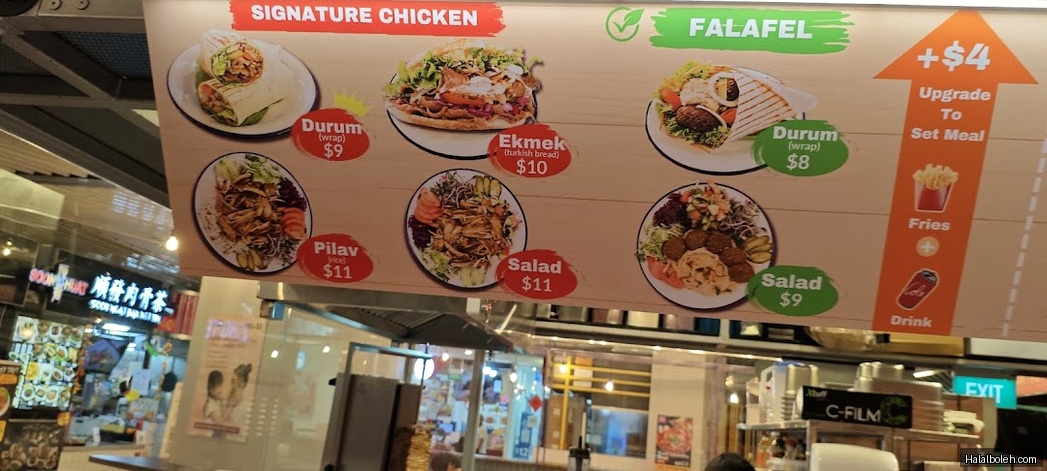 Kebab #1 - menu