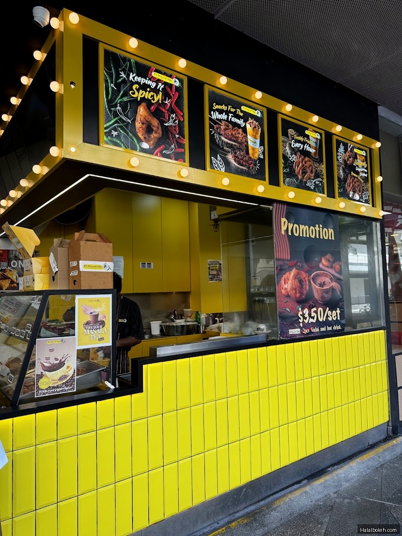 The Original Vadai - menu