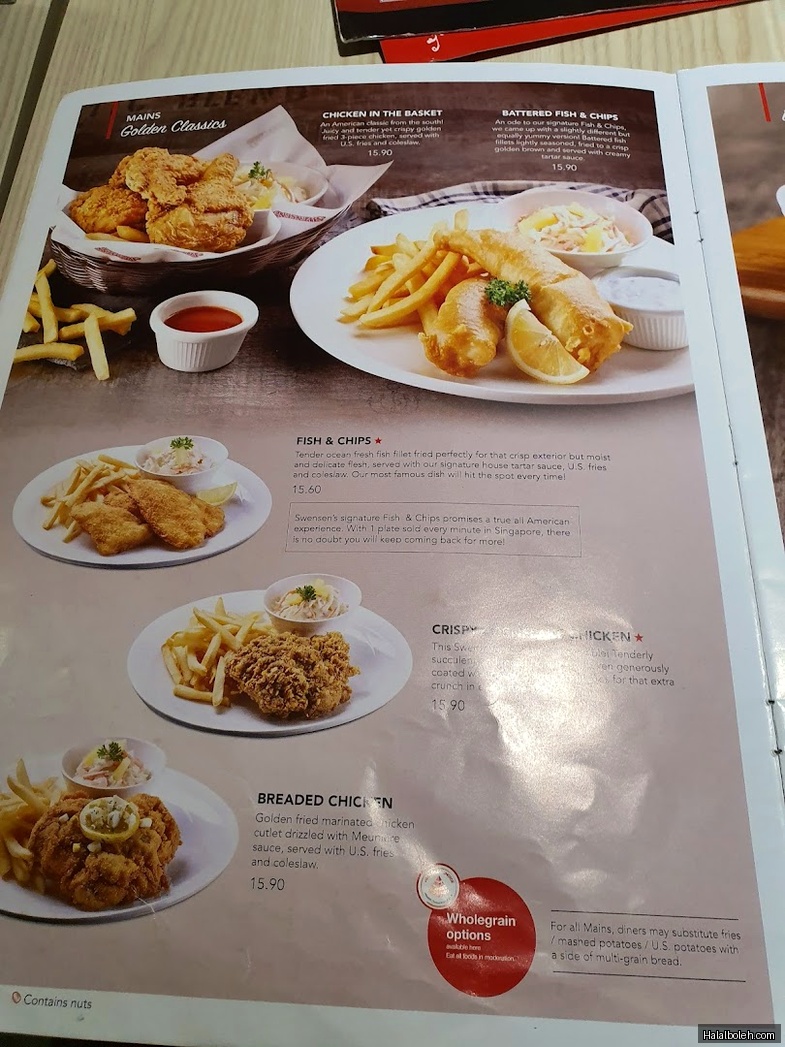 Swensen's - menu