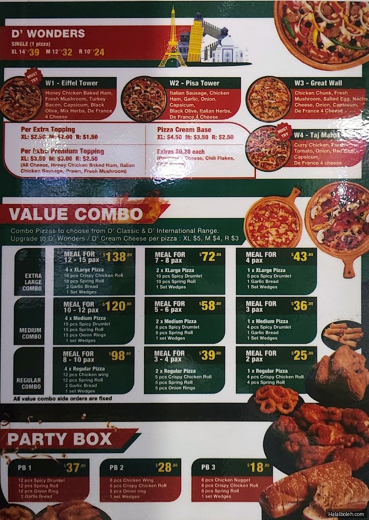 Pizza De France at Upper Serangoon Shopping Centre - General