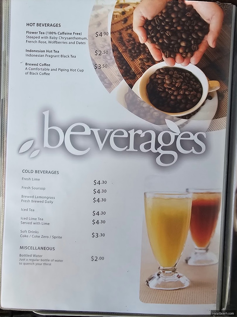 Pagi Sore Indonesian Restaurant - menu