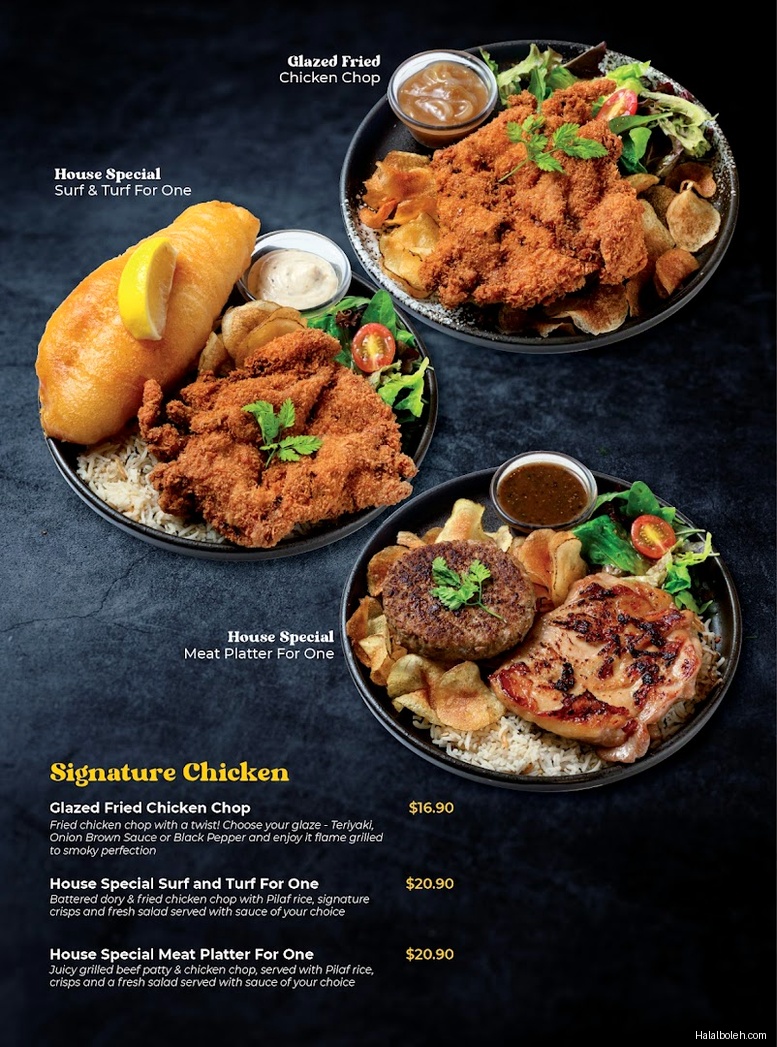 Big Fish Small Fish - menu