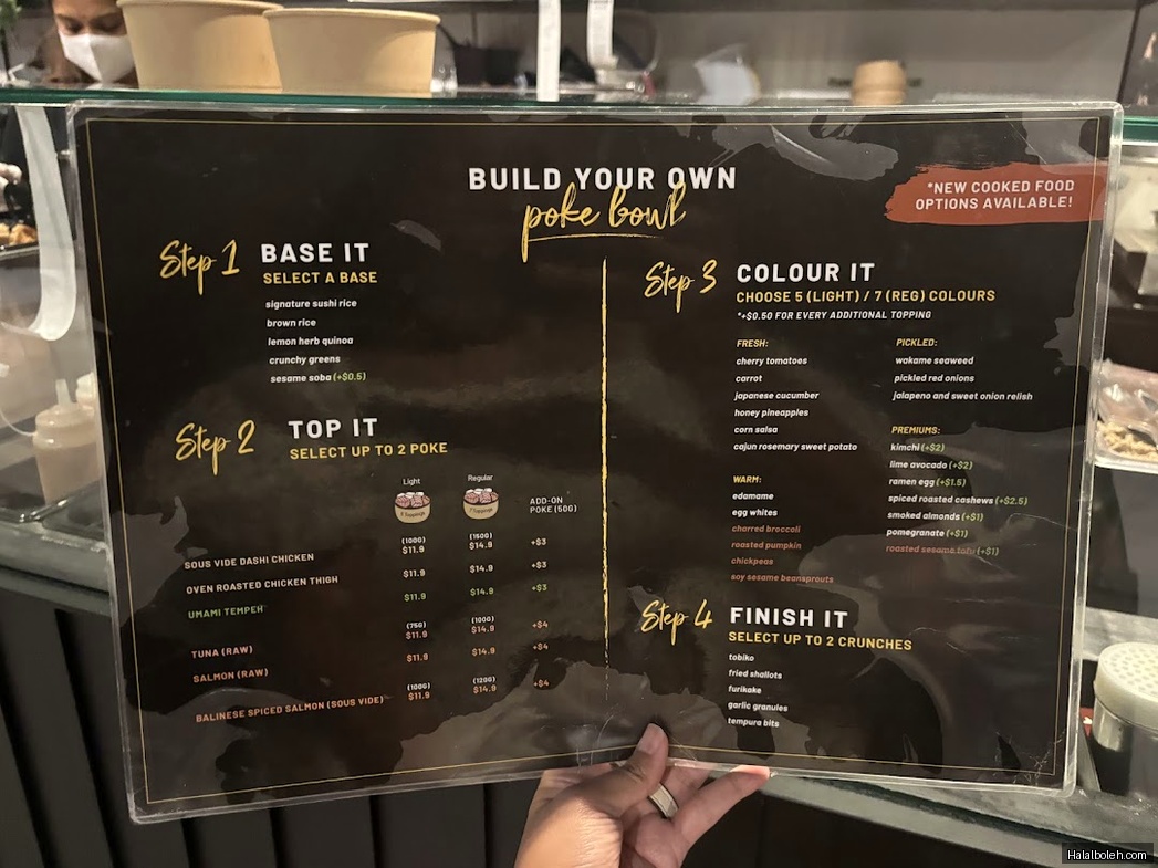 Poke Theory - menu