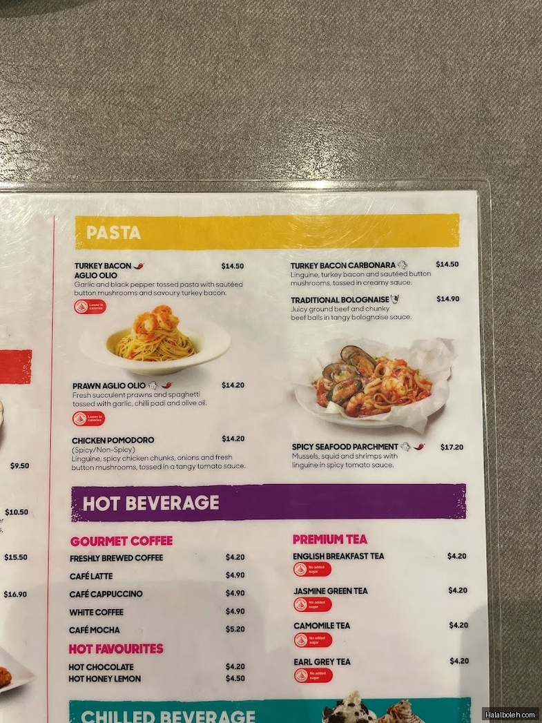 Pizza Hut - menu
