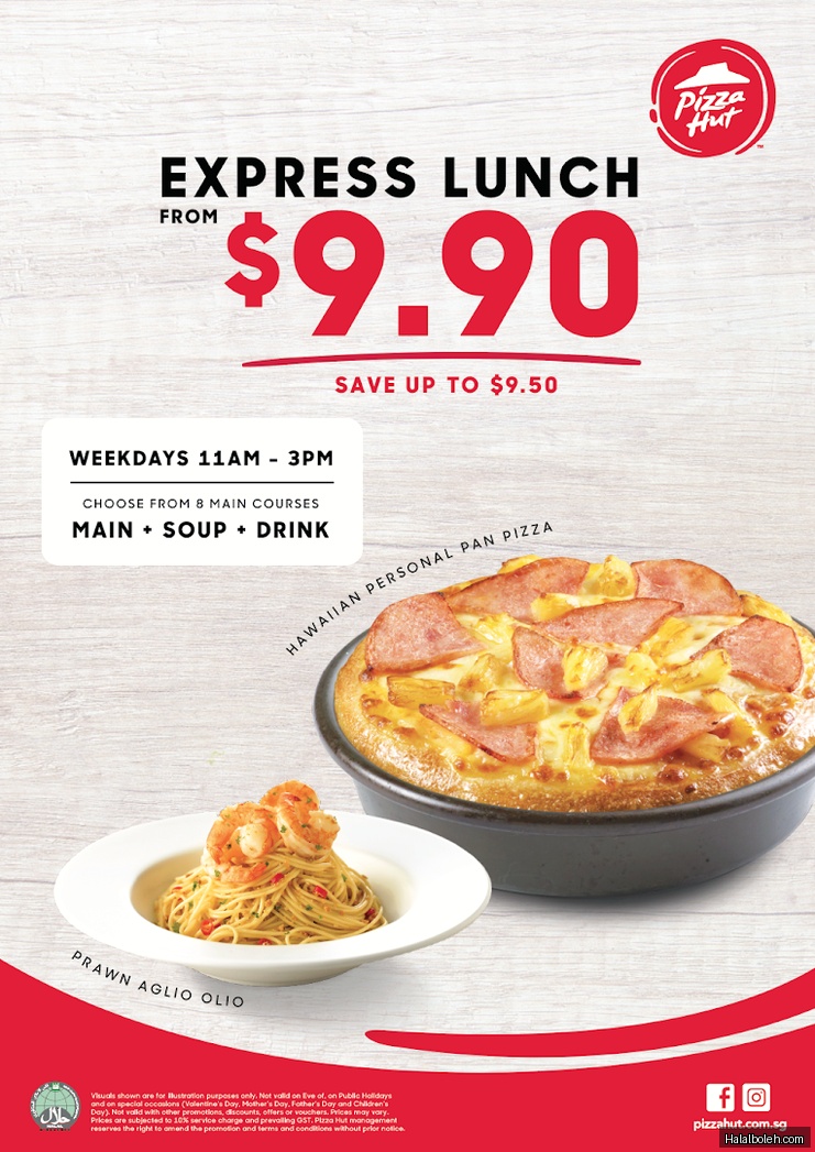 Pizza Hut - menu
