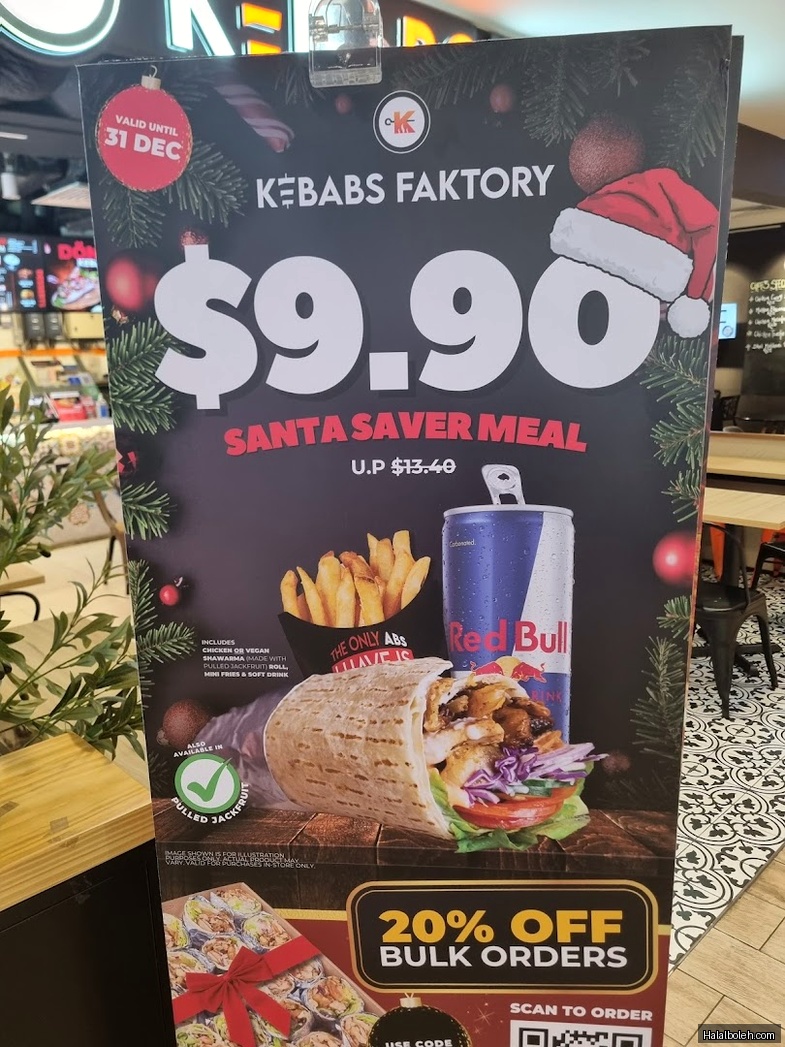 Kebabs Faktory - menu