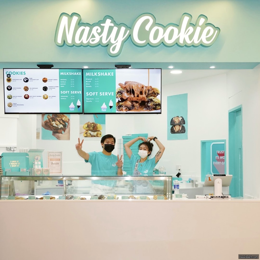 Nasty Cookie - menu