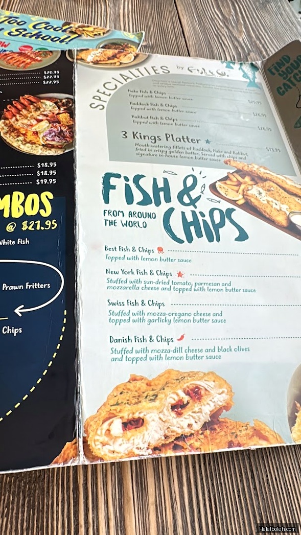 Fish & Co - menu