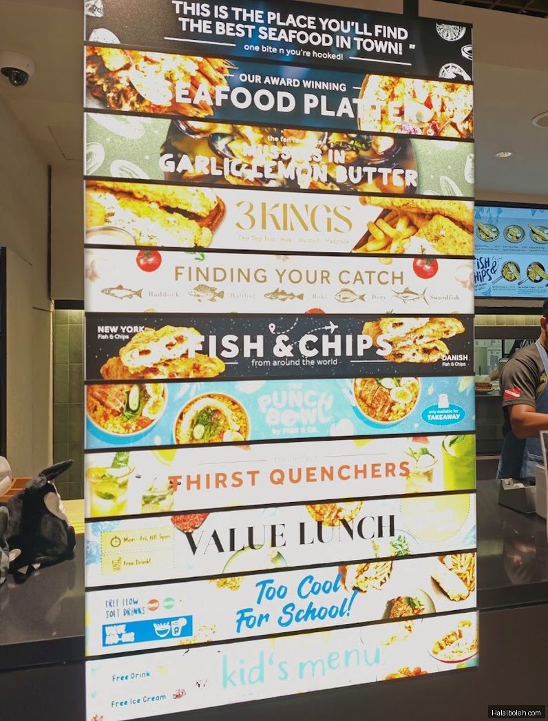 Fish & Co - menu
