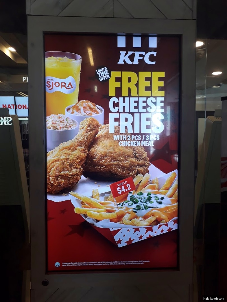 KFC - menu
