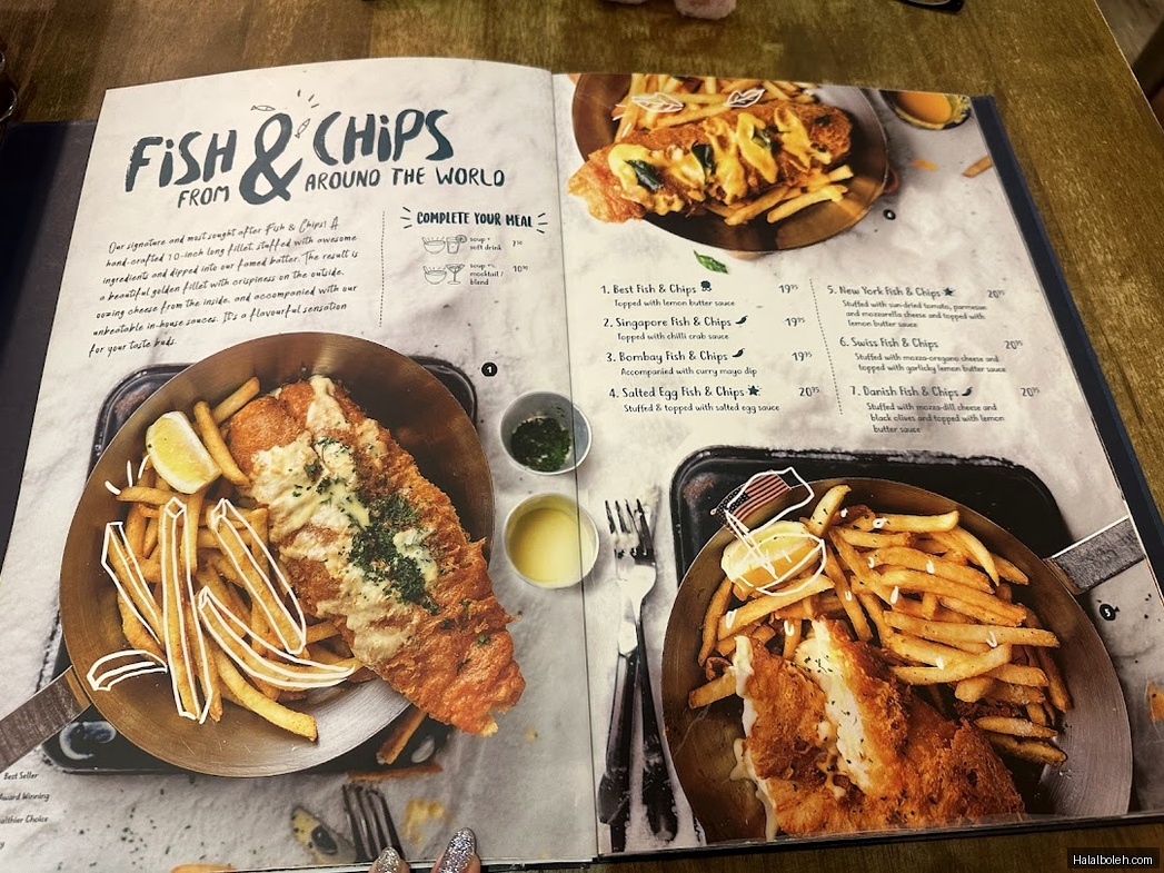 Fish & Co - menu