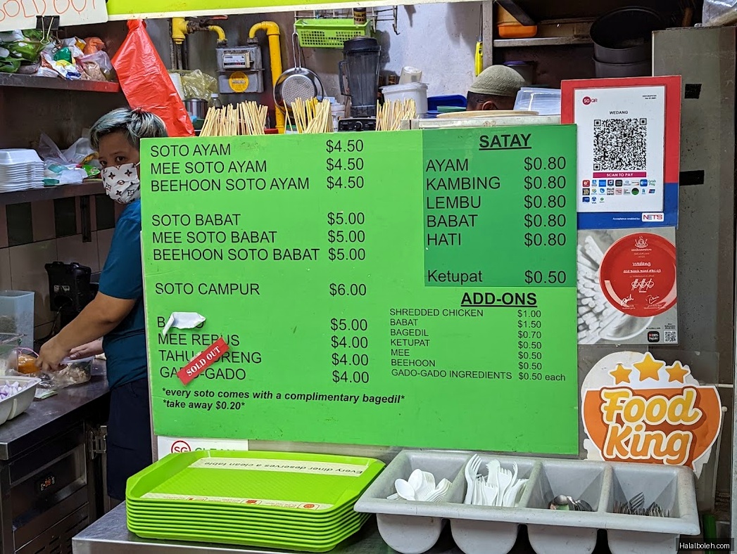 Wedang - menu
