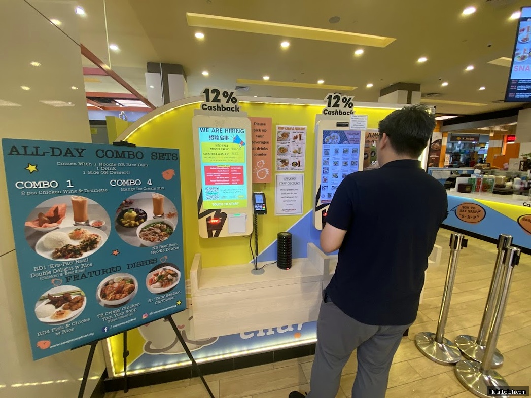 Saap Saap Thai - menu