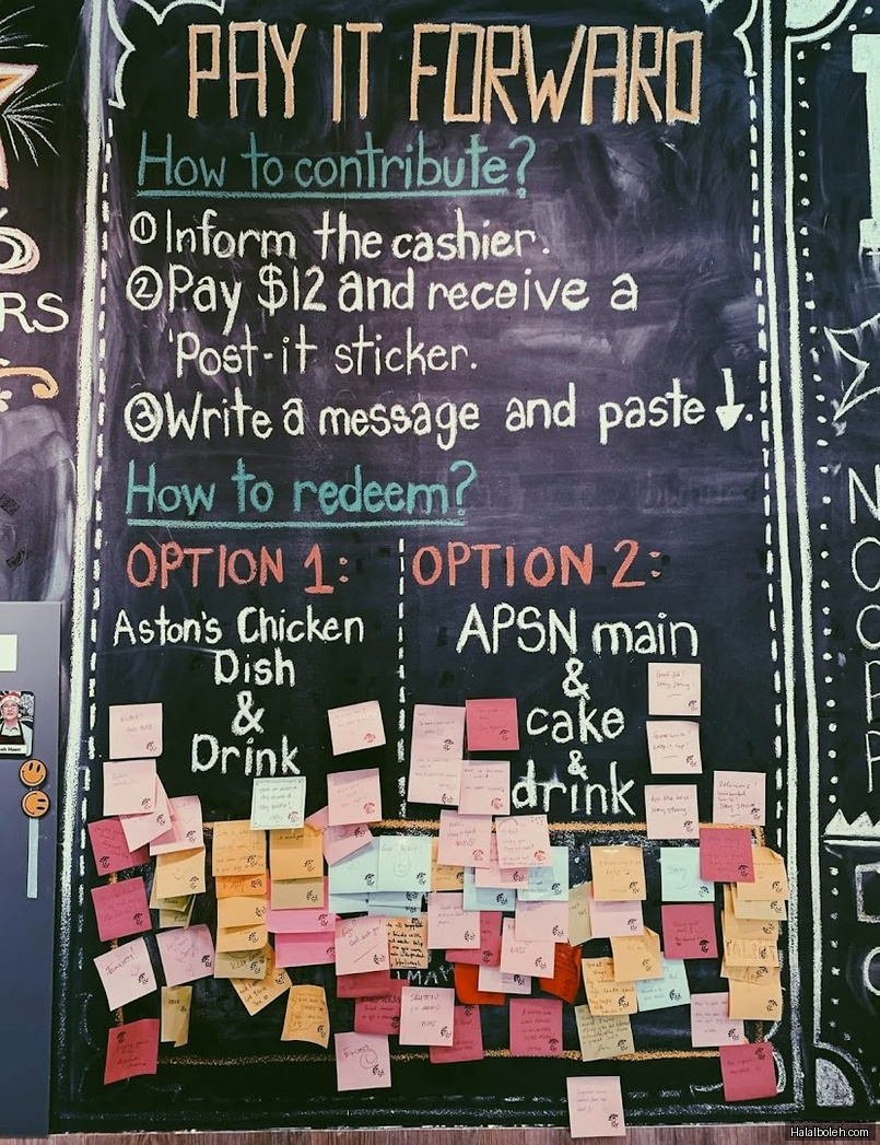 APSN Cafe for All - menu