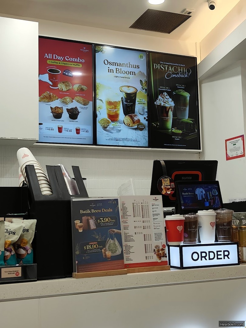 Kenangan Coffee - menu