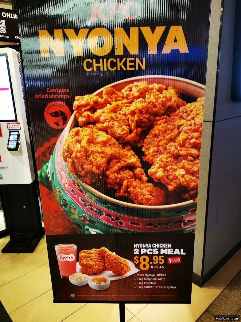 KFC - menu