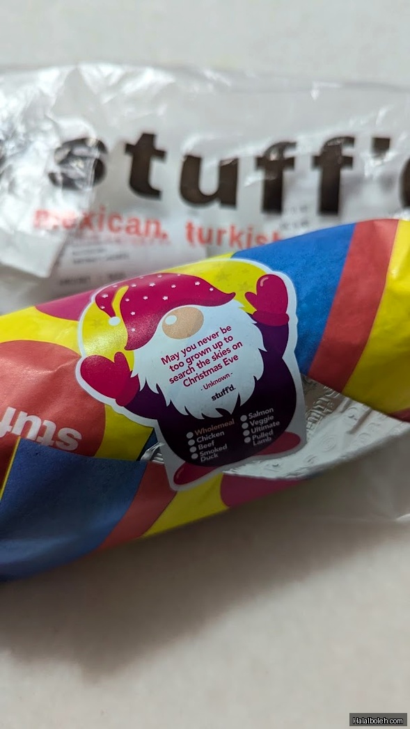 Stuff'd - menu