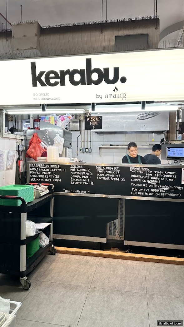 Kerabu by Arang - menu
