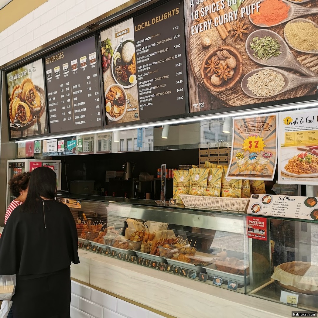 Tip Top at Bugis Junction - Menu