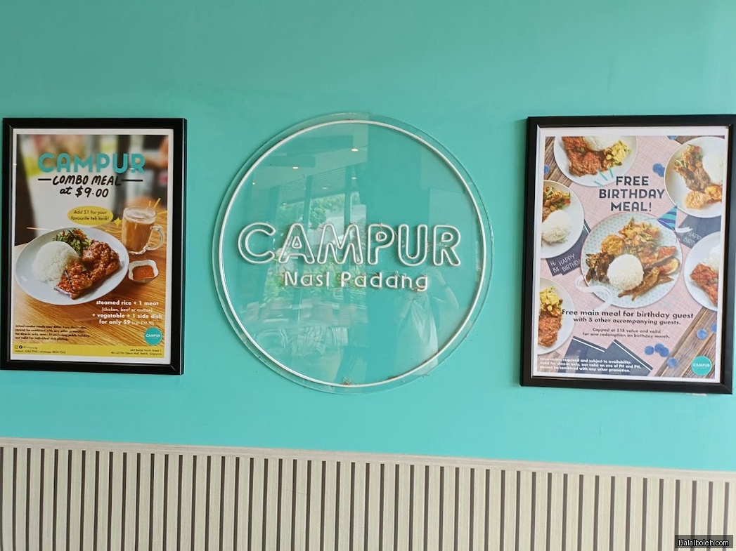 Campur - menu