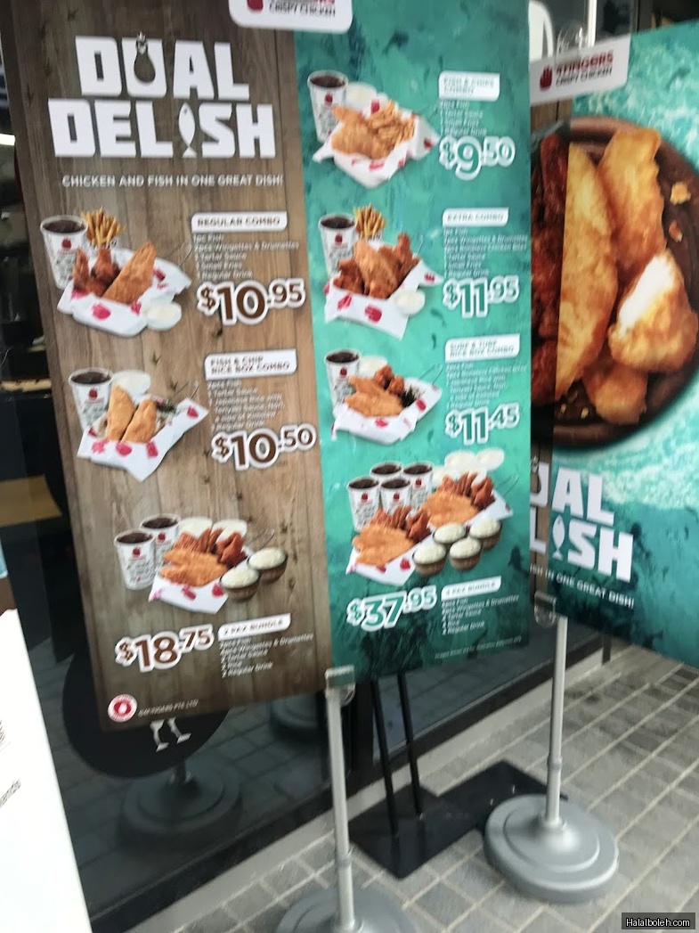 4 Fingers Crispy Chicken - menu