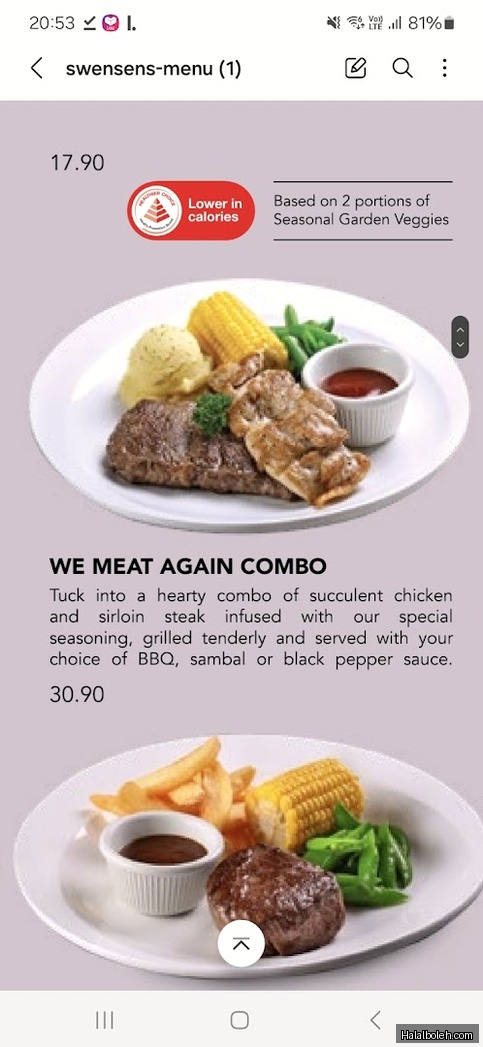 Swensen's - menu