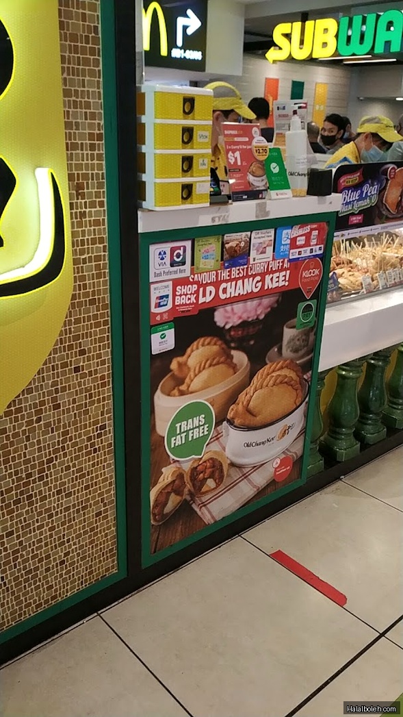 Old Chang Kee - menu