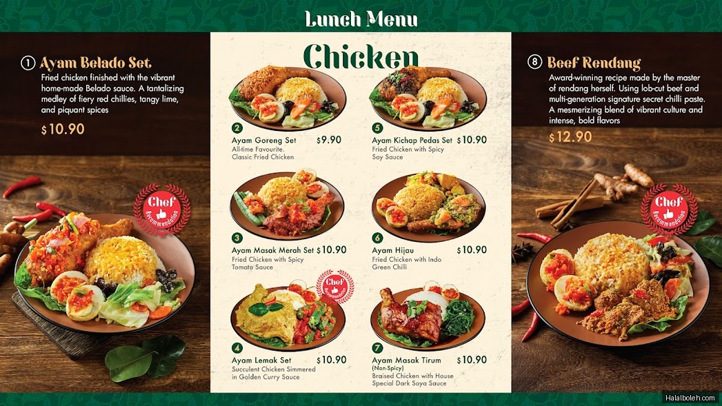Chopstix & Rice - menu