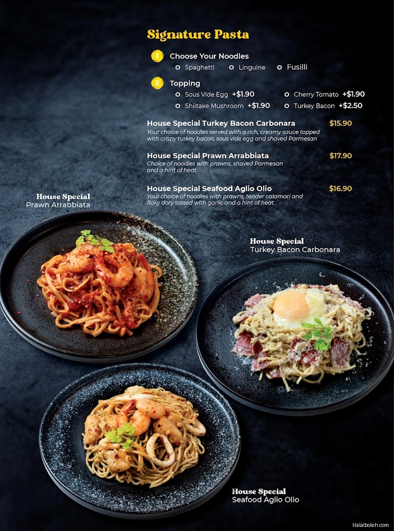 Big Fish Small Fish - menu
