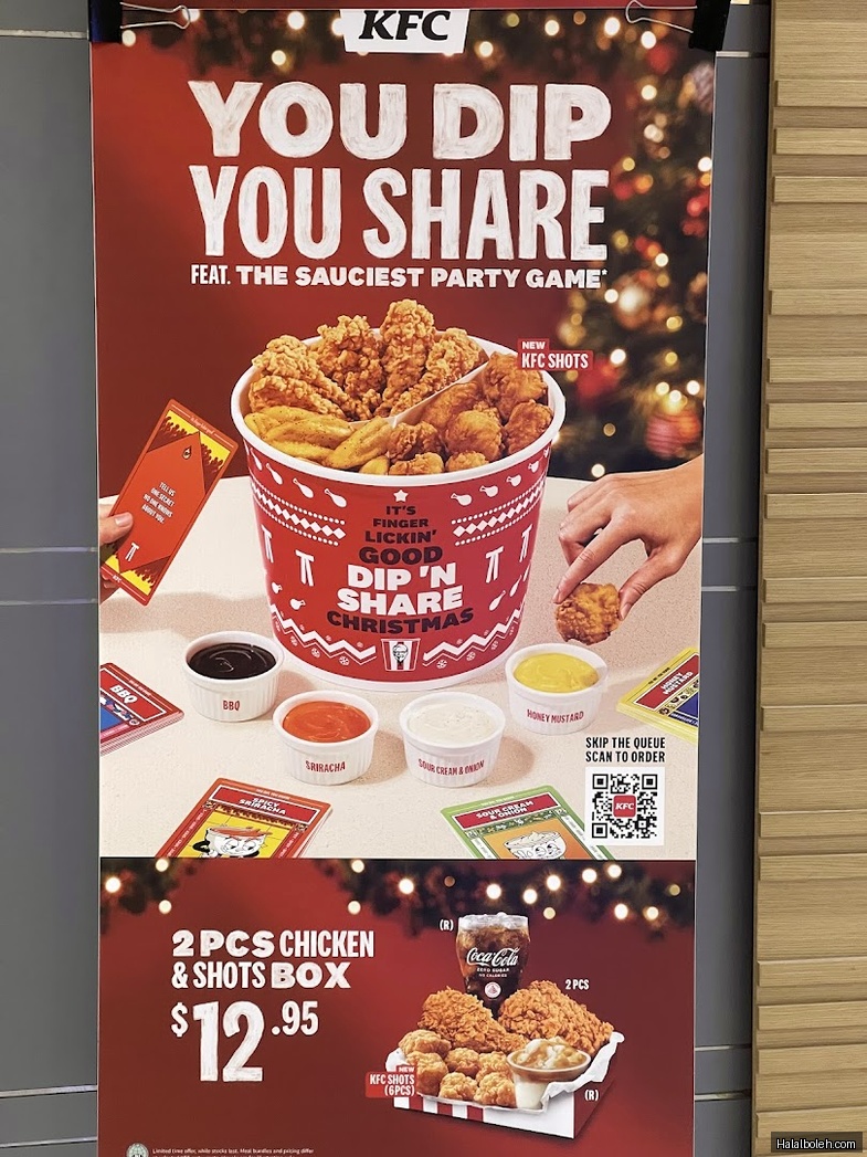 KFC - menu