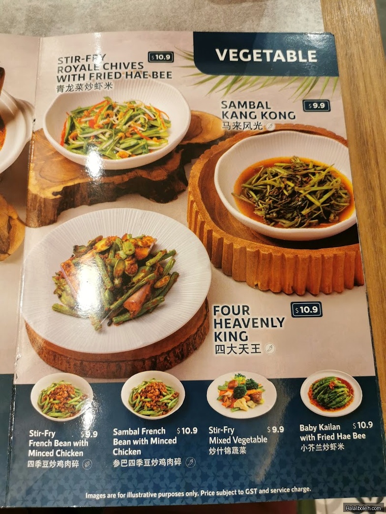 Penang Culture - menu
