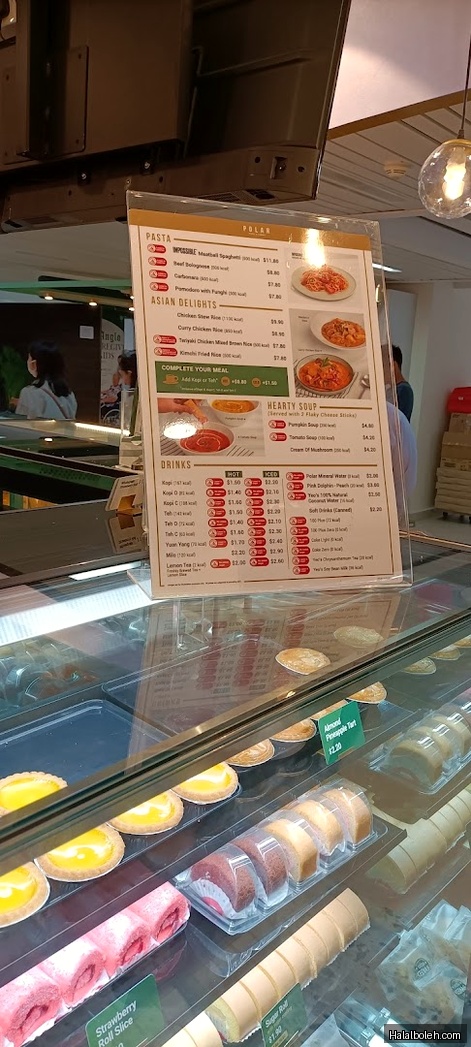 Polar Cafe - menu