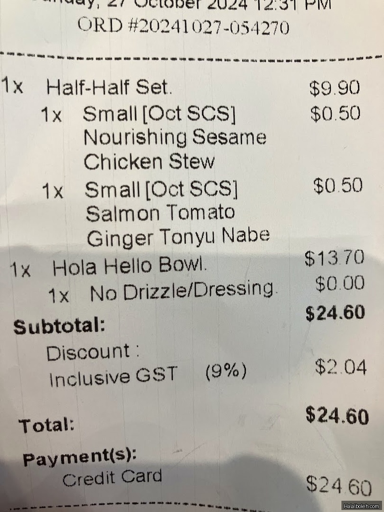 The Soup Spoon - menu