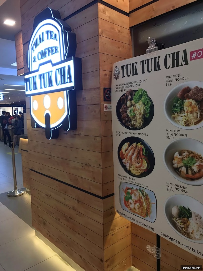Tuk Tuk Cha - menu