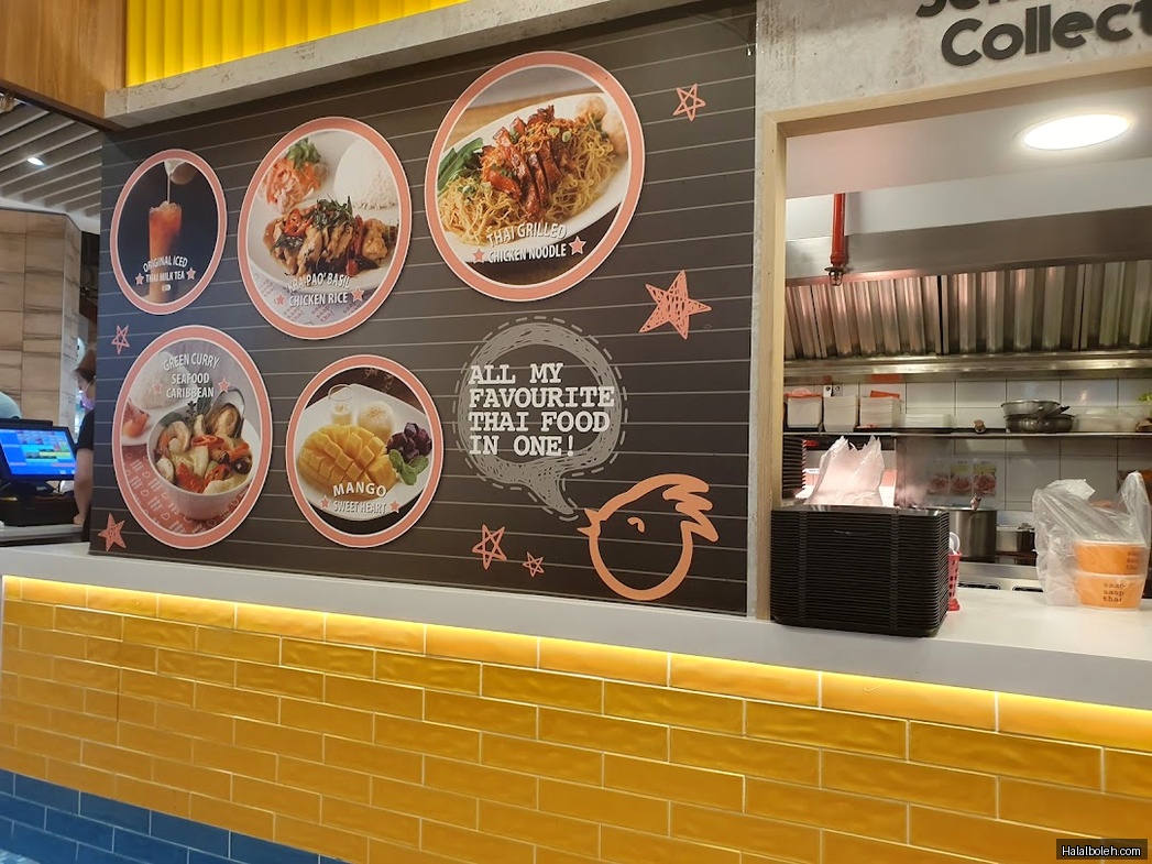 Saap Saap Thai - menu