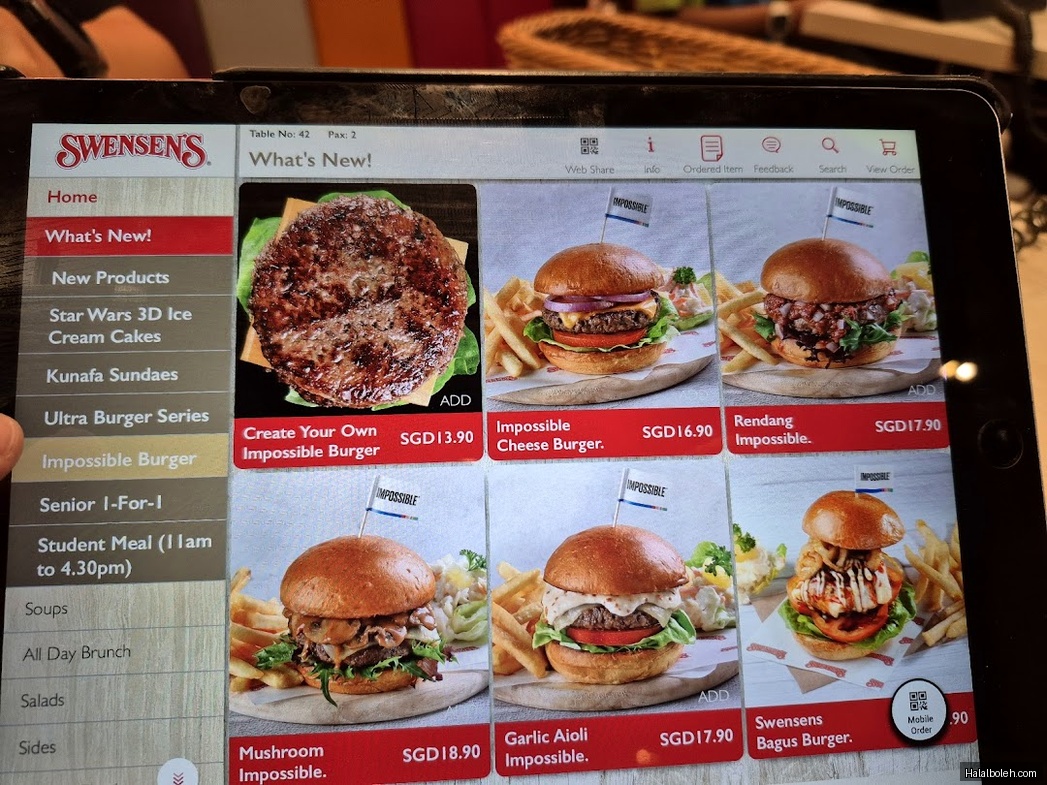 Swensen's - menu