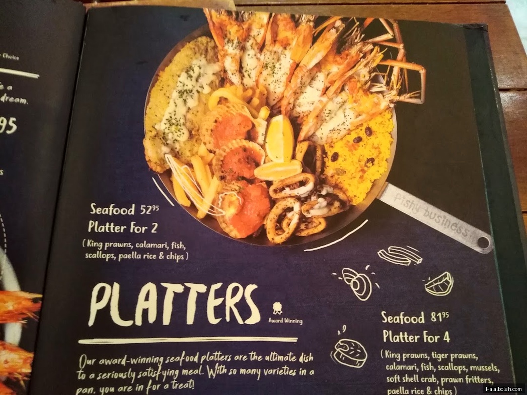 Coast & Roast - menu