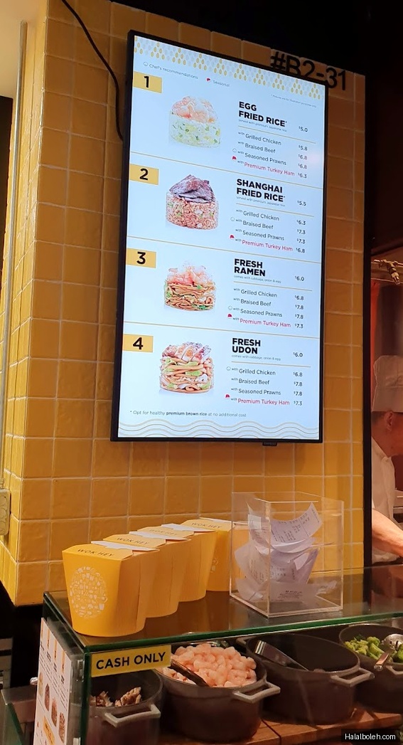 Wok Hey - menu